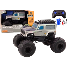 leantoys Nagy Terepjáró Autó Távirányítású Suv 2.4G Rc 1_6 Szürke (17833) autópálya és játékautó