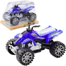 leantoys Off-Road Quad Meghajtással Futófelületű Kerekek Kék (24775) autópálya és játékautó