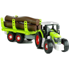 leantoys Összeszerelhető Traktor - Pótkocsival, 43 cm (3385) autópálya és játékautó