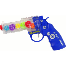 leantoys Pisztoly Színes Fények Kék Hang 15844 (15844) katonásdi