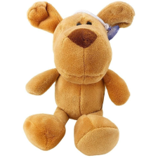 leantoys Plüss Játékkutya Tapadókoronggal Barna 23 x 12 cm – 22394 (5905991047506) plüssfigura