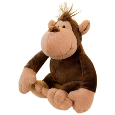 leantoys Plüss Kabala Ölelnivaló Játék Majom Barna 25cm – 22157 (22157) plüssfigura