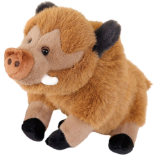 leantoys Plüss Kabalafigura Ölelkezős Játék Vaddisznó Barna 25 cm 22182 (22182) plüssfigura