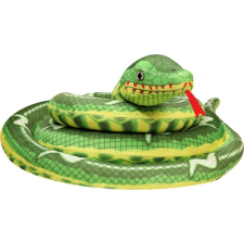 leantoys Plüss Zöld Kígyó Kabala 400 cm (16458) plüssfigura
