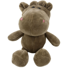 leantoys Plüssjáték Víziló Tapadókoronggal Barna 23 x 12 cm- 22385 (22385) plüssfigura