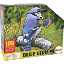 leantoys Puzzle 100 db Kék Madár 16506 (16506) puzzle, kirakós