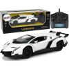 leantoys R/C Sportkocsi 1_24 Lamborghini Veneno Fehér 2.4 G Fények (9740)