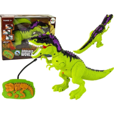 leantoys Távirányítós Dinoszaurusz - Fények és Hanghatásokkal, Zöld (15973) kreatív és készségfejlesztő