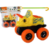 leantoys Terepjáró Triceratops Toló Gumikerekek Sárga 16268 (16268)