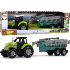 leantoys Traktor Permetező - Zöld (11108) autópálya és játékautó