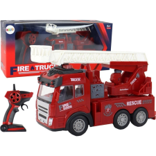 leantoys Tűzoltóautó - Létrával, Távirányítós Modellel (16930) távirányítós modell