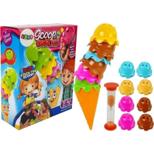 leantoys Ügyességi Jégkrém Ostyában. Színes Piramis Rendezd El A Tornyot 7587 (7587) társasjáték