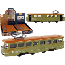 leantoys Vonat Súrlódó Hajtás Fémzölden Hangzik 15400 (15400) kisvasút