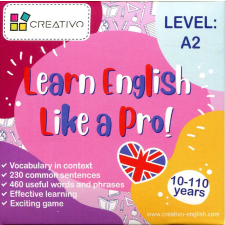 Learn English Like a Pro! Cards - Level A2 nyelvkönyv, szótár