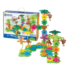 Learning Resources Gears! Movin’ Monkeys Building Set Learning Resources LER 9119 barkácsolás, építés