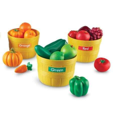 Learning Resources Oktató játék Farmer's fruits - Színes válogató készlet kreatív és készségfejlesztő