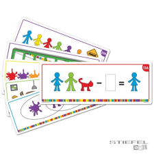 Learning Resources Színes Emberfigurák családkártyák játékfigura