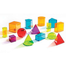 Learning Resources Színes geometriai alakzatok tanulási források kreatív és készségfejlesztő