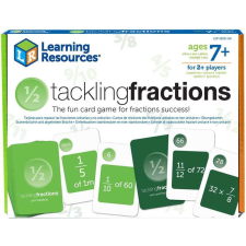 Learning Resources törtkártyái, LSP1229-UK, többszínű kreatív és készségfejlesztő