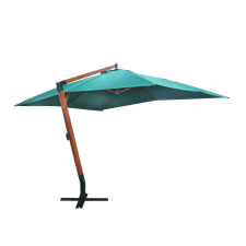 Lebegő napernyő Melia 300 x 400 cm zöld kerti bútor