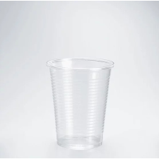 Lebomló hidegitalos pohár, PLA, 200ml, szintjelöléssel | 100 db/csomag papírárú, csomagoló és tárolóeszköz