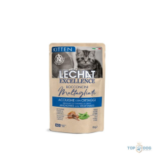 Lechat Excellence 85g Kitten Szardella és Zöldség Alutasakos macskaeledel macskaeledel