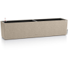 Lechuza Balconera Stone 80 virágláda homokbézs 80 cm x 19 cm