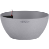 Lechuza Cubeto Stone 30 virágtartó kavicsszürke 30 cm átmérő