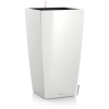 Lechuza Cubico Premium oszlopkaspó 40 fehér magasfényű 40 cm x 40 cm