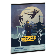  Leckefüzet ARS UNA A/5 32 lapos Ninjas in the Dark füzet