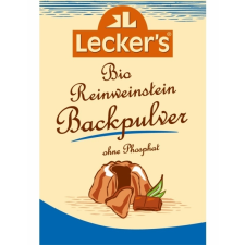 Lecker s Leckers Bio Borkő Sütőpor 4x21 g biokészítmény