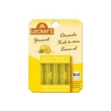 Leckers bio citromolaj /étkezési/4x2 ml 8 ml alapvető élelmiszer