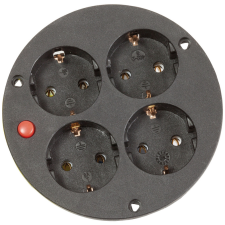 Lectra Technik Kft. Foglalatbetétes szerelőlemez , 4x-es termosztát gyújtólámpa nélkül villanyszerelés