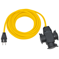 Lectra Technik Kft. Hármas kültéri lengő hosszabbító 25m sárga villanyszerelés