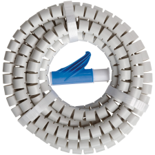 Lectra Technik Kft. Kábelcsatorna (spirál) szürke színben villanyszerelés