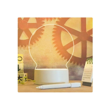  LED éjszakai jegyzettábla lámpa éjjeli fény