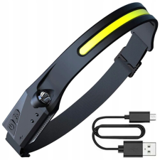 Led-Es Féjlámpa Mozgásérzékelővel Usb-C 1200 Mah Tartós Fekete gasztronómia