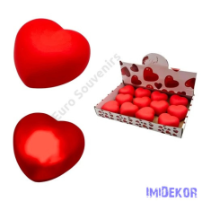  LED-es szív 7x7cm - Dundi fekvő dekorációs kellék