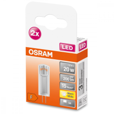  LED G4 KAPSZULÁS izzó 1.8W = 20W 200lm 2700K Meleg 300° OSRAM Star 2PAK izzó