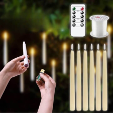 LED gyertya szett (6 db), Távirányítóval karácsonyi dekoráció