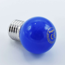 LED izzó 1W G45 E27 Kék izzó