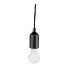  LED izzó felfüggeszthető, fekete (HN6030) elemlámpa