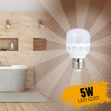 Led izzó opál búrás 5W izzó