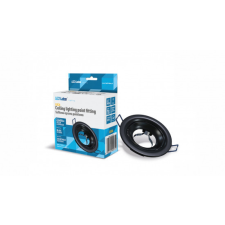 LED Labs Ceiling lighting point fitting LUCA cast round adjustable matt black világítás