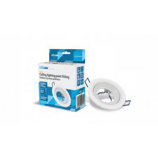 LED Labs Ceiling lighting point fitting LUCA cast round adjustable matt white világítás