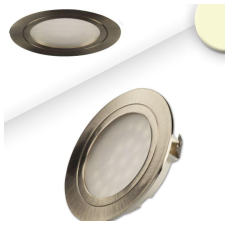 LED lámpa süllyesztett szpot 12V 2W 140Lm 3000K ezüst MiniAmp csatlakozóval világítás
