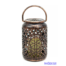  LED lámpás antikolt motívumos dekorációs kellék