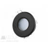 LED line ® downlight waterproof round die cast aluminium black