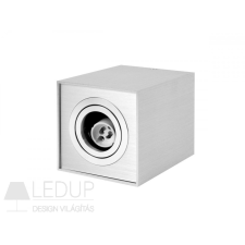 LED line ® tube surface spotlight square adjustable brushed silver CUBO világítás