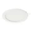  LED panel IP44-es, vízálló, fehér, 12 W teljesítménnyel, 4000 K, 800lm fényerővel, mennyezetre, D=170 mm (Tracon LED-DLV-12NW)